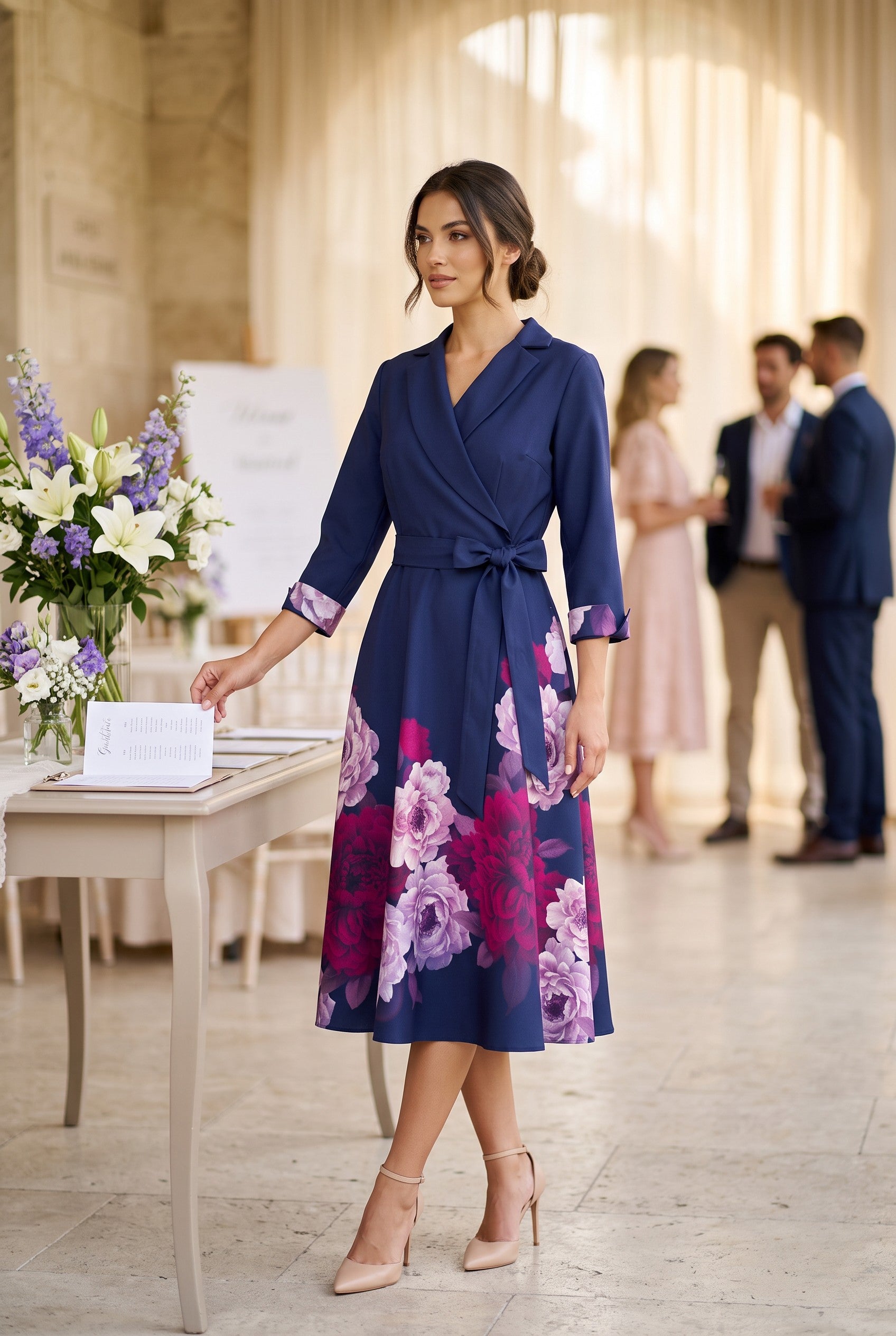 Rochie midi Amélie