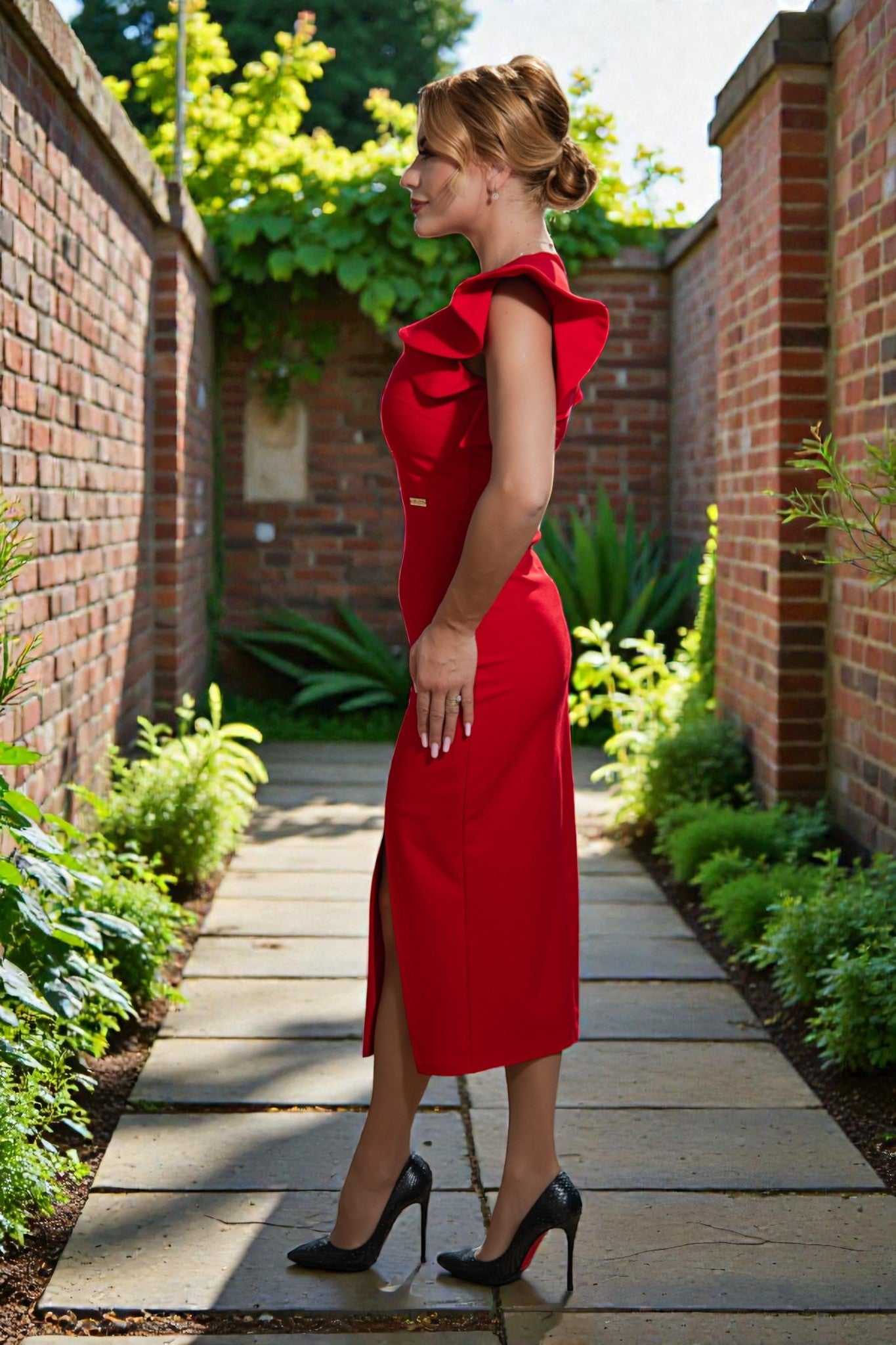 Rochie Midi Butterfly