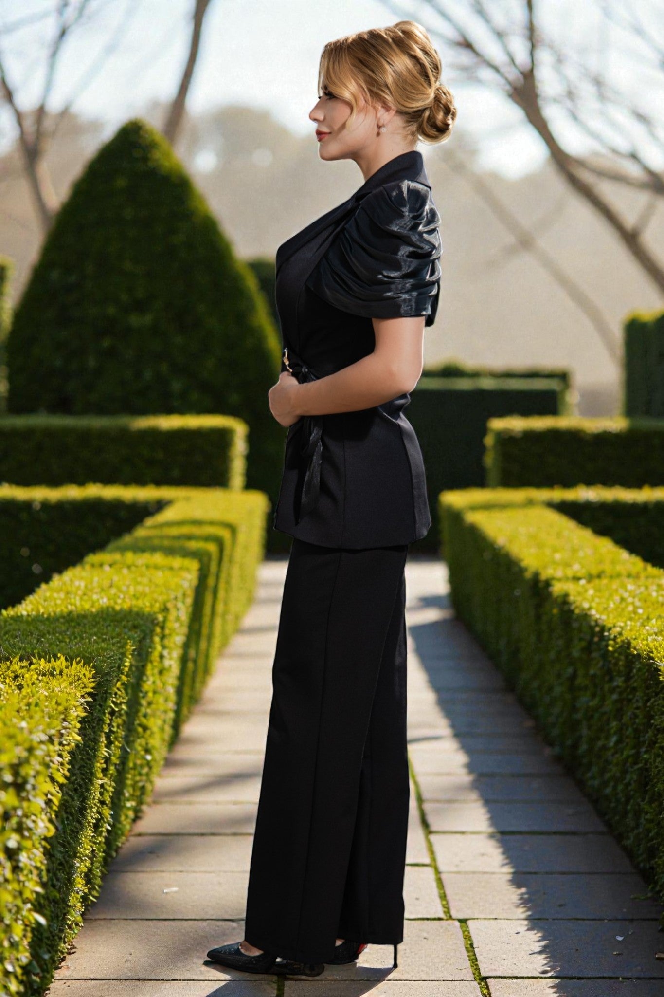 Costum Noir Elegance
