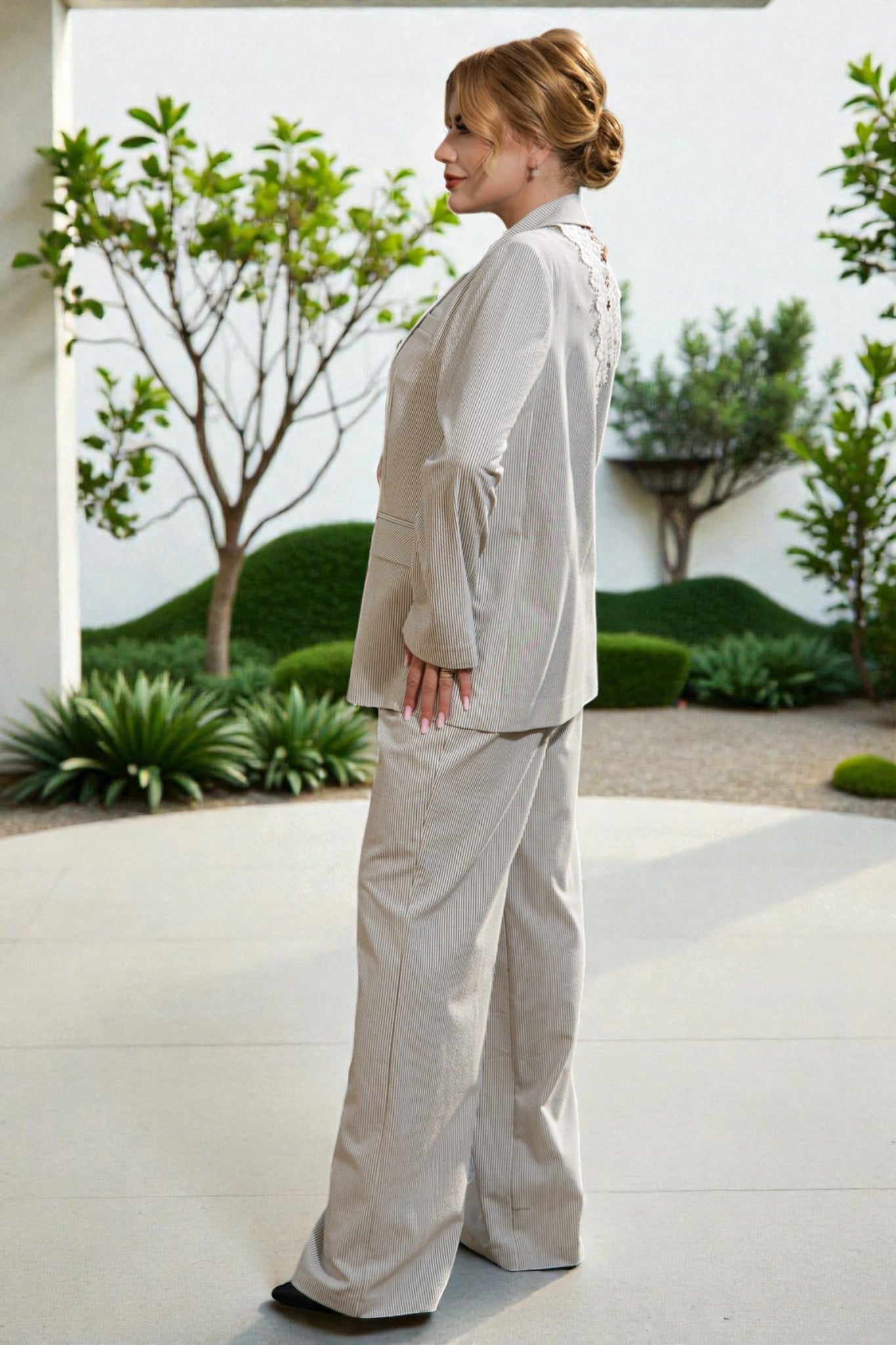 Costum Oversize Beige