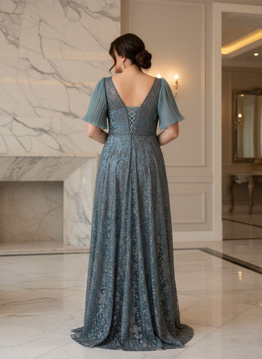 Rochia Celeste Gown