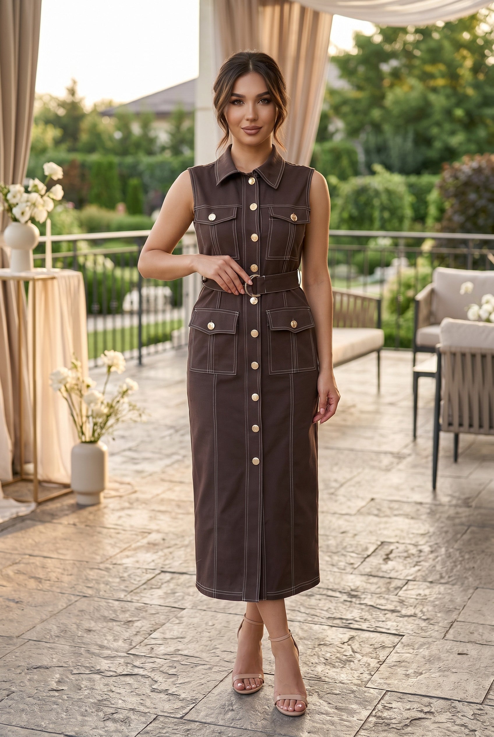 Rochia Safari Chic