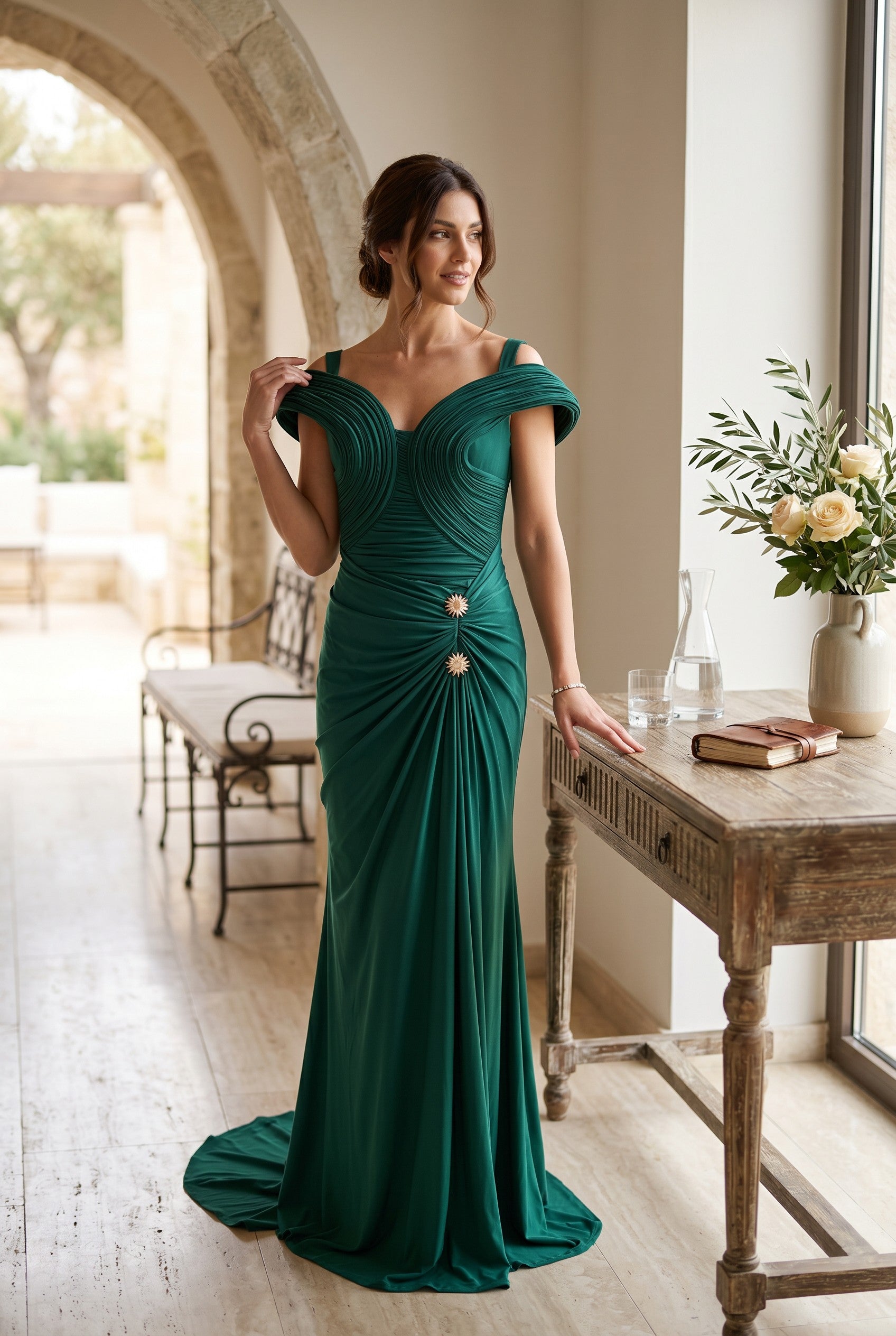 Rochie Émeraude Couture