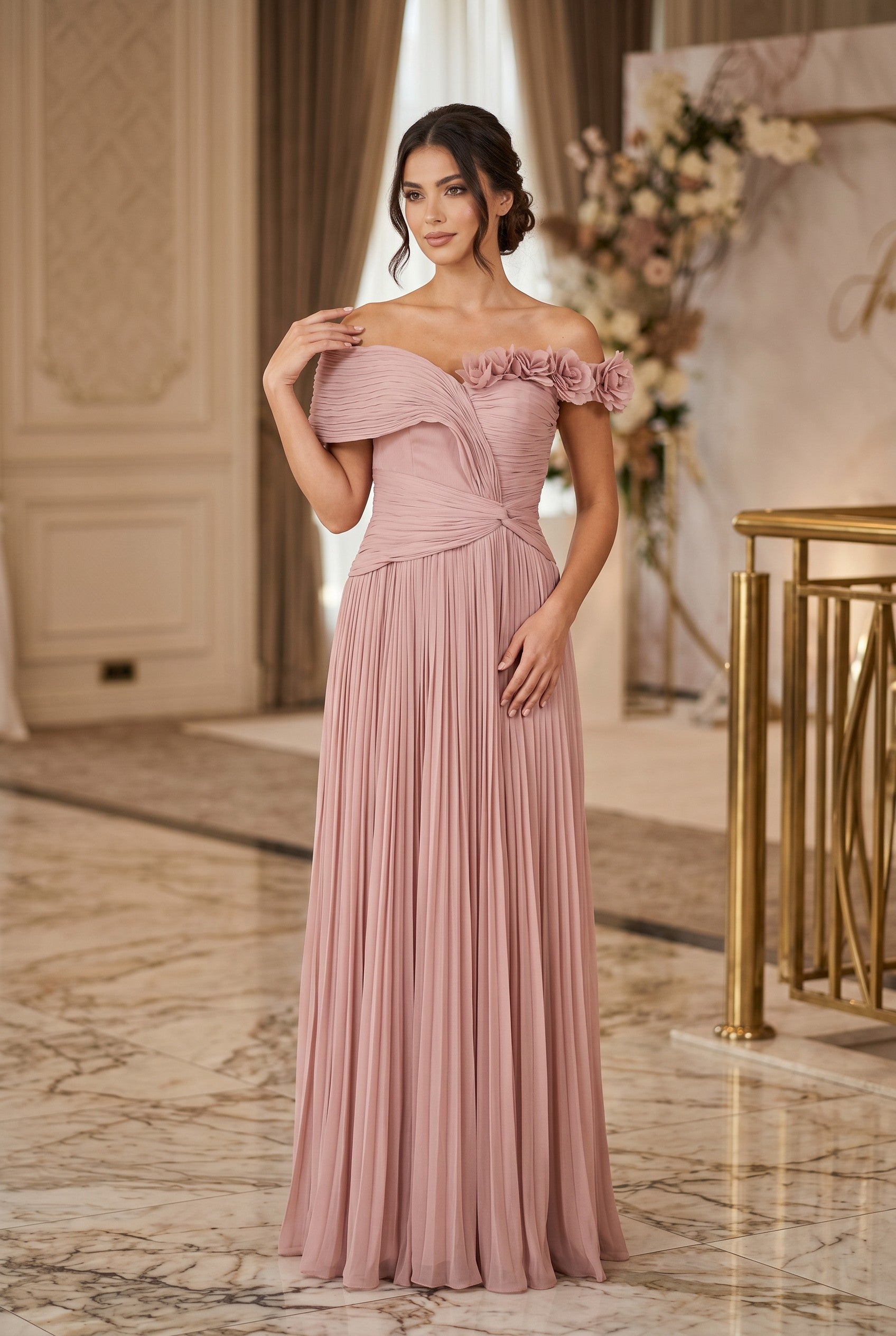 Rochia Rose Poudré