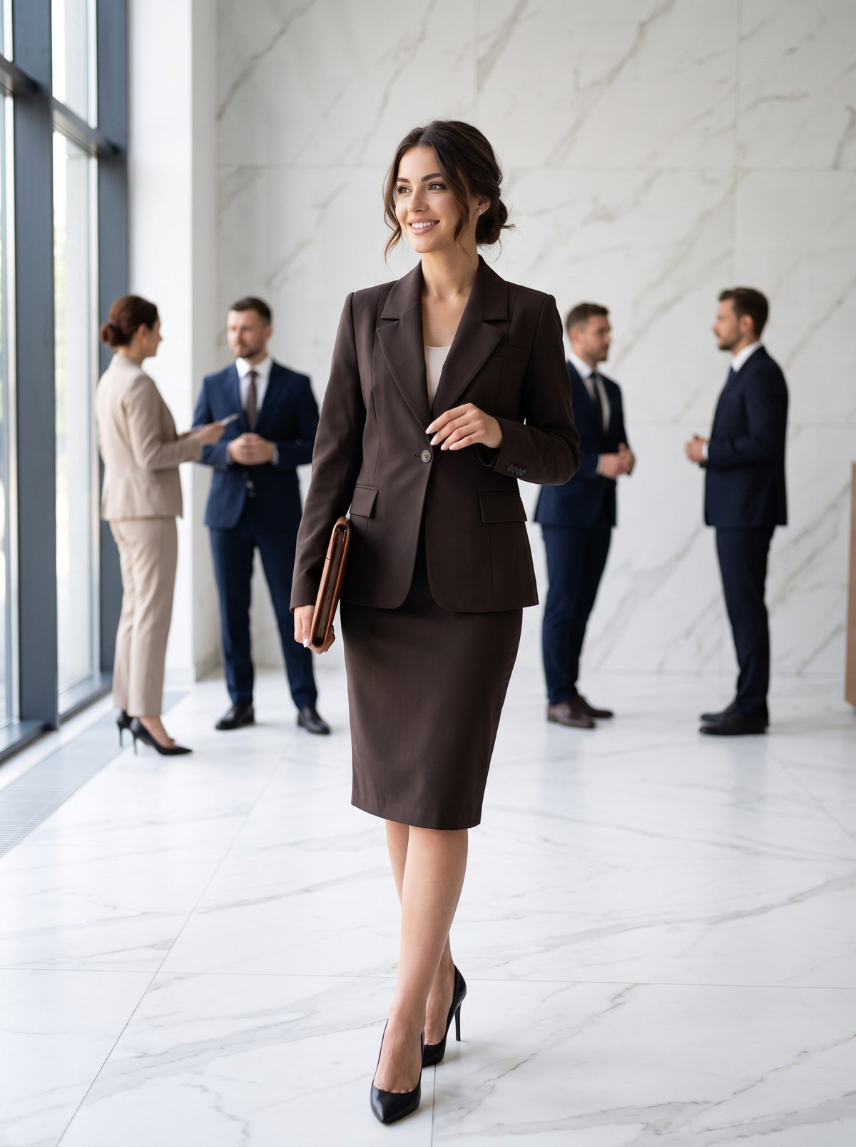 Costum Damă Delia – Sacou și Fustă 56900