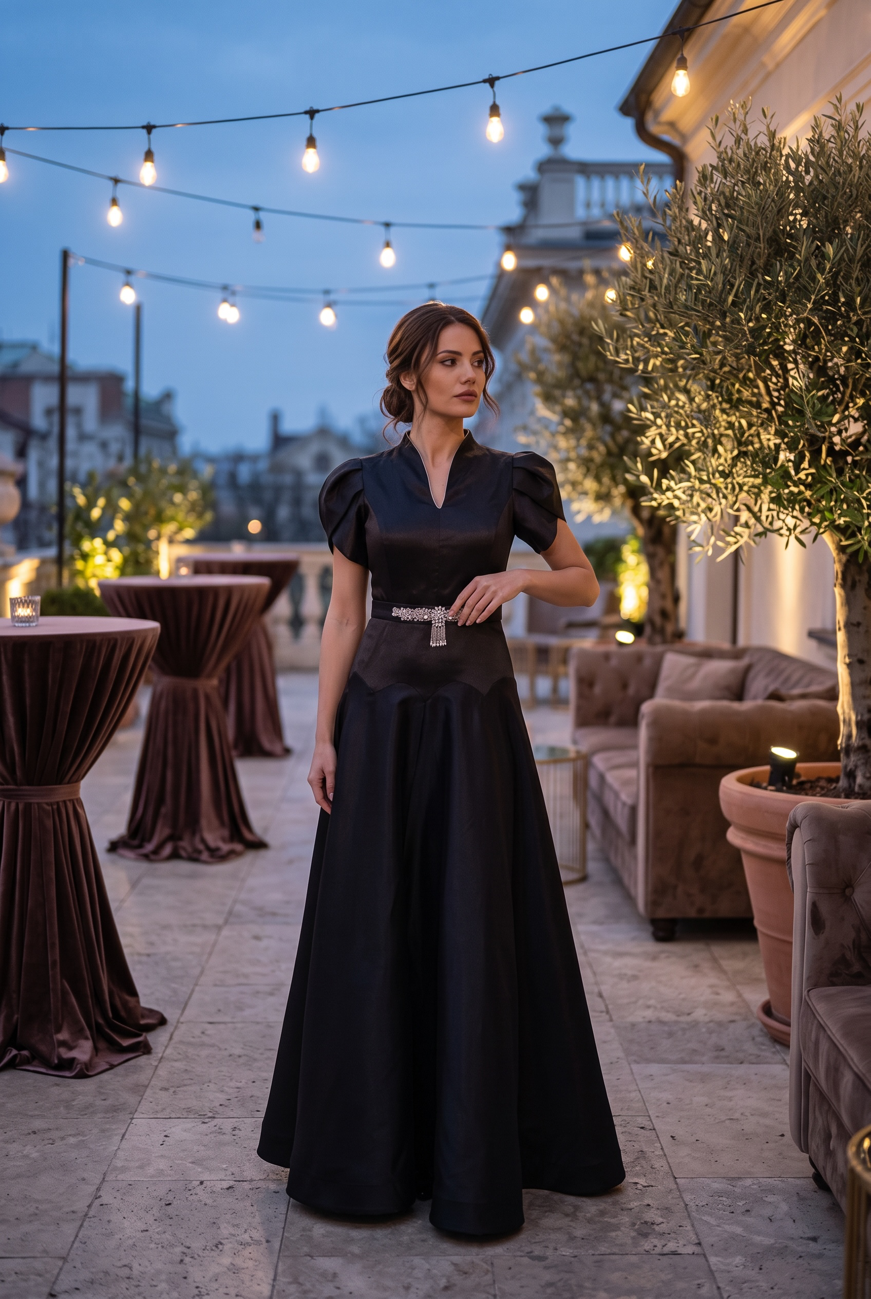 Rochie de searǎ Noir Héritage