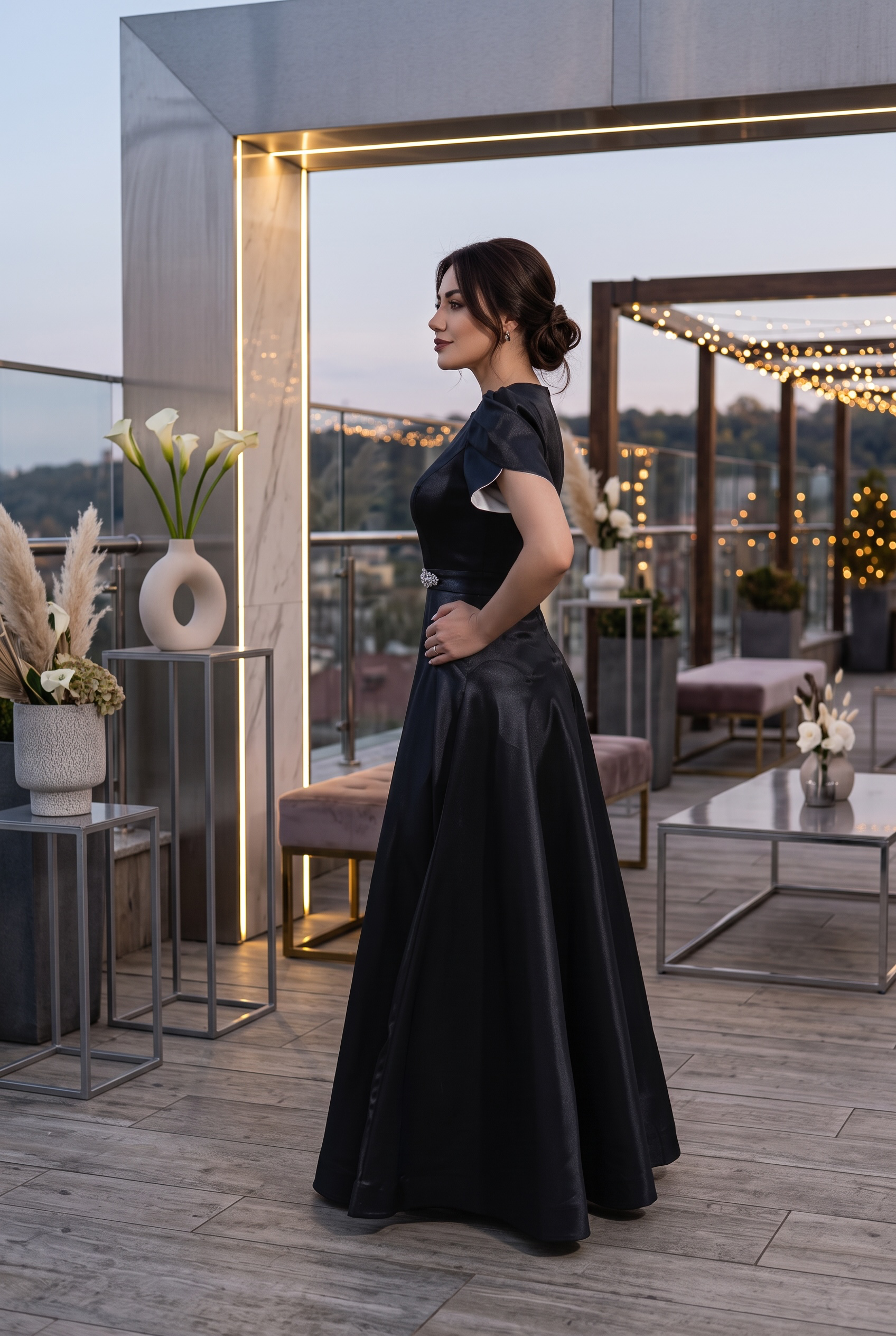 Rochie de searǎ Noir Héritage