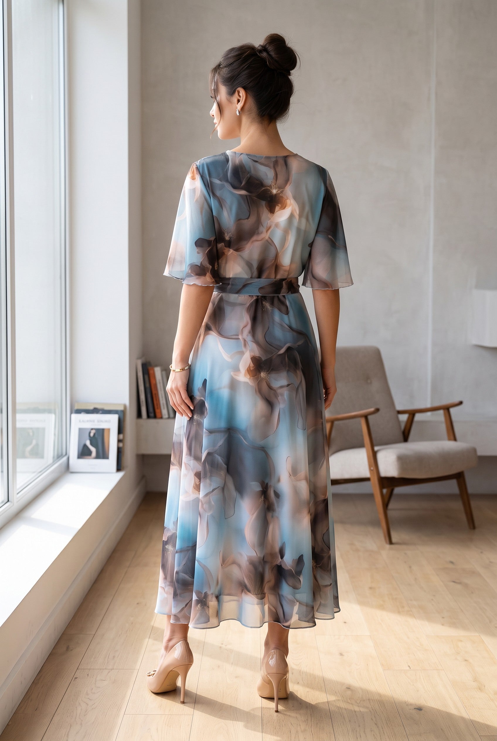 Rochie midi Aura