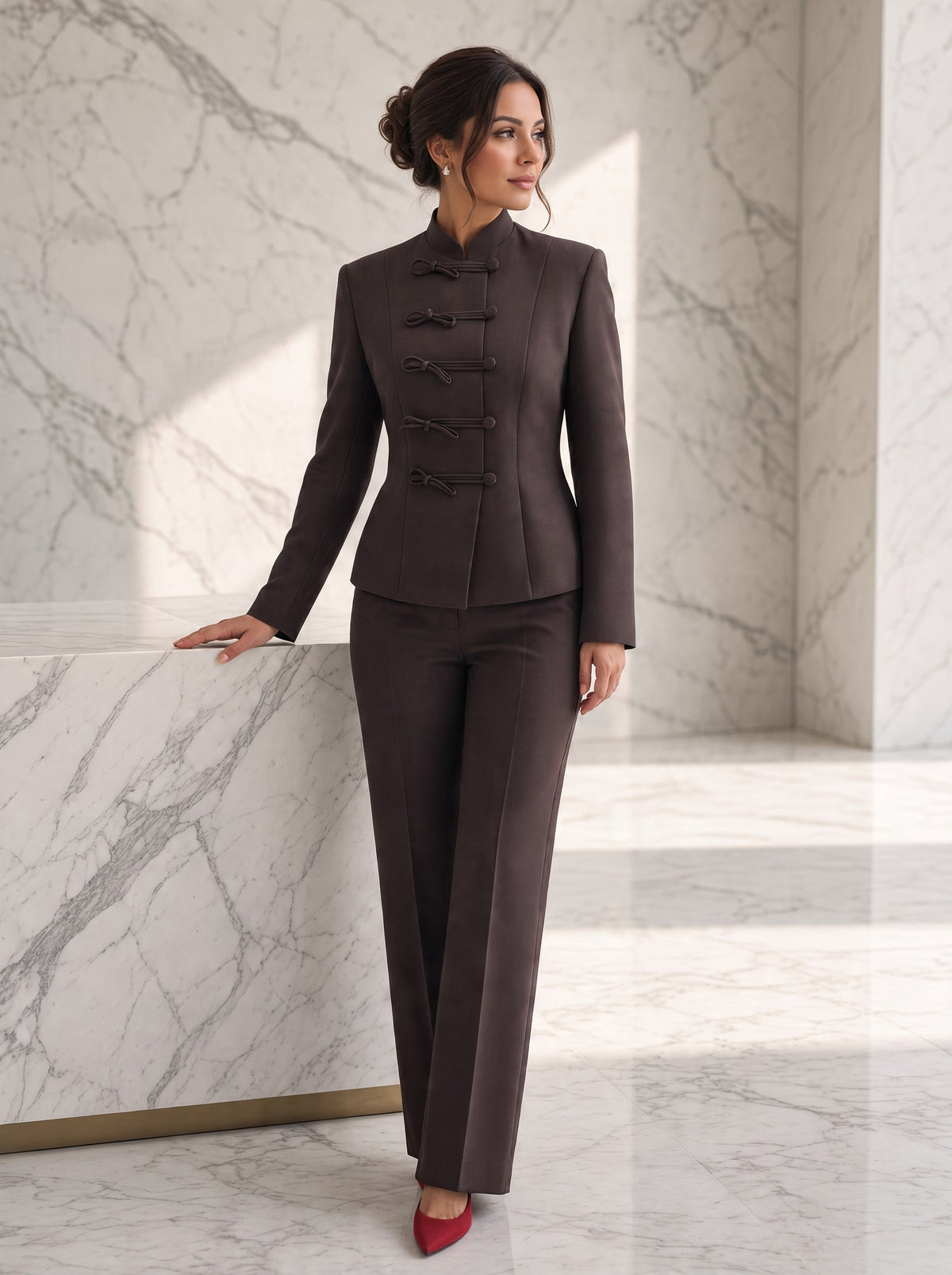 Costum Clotilde maro