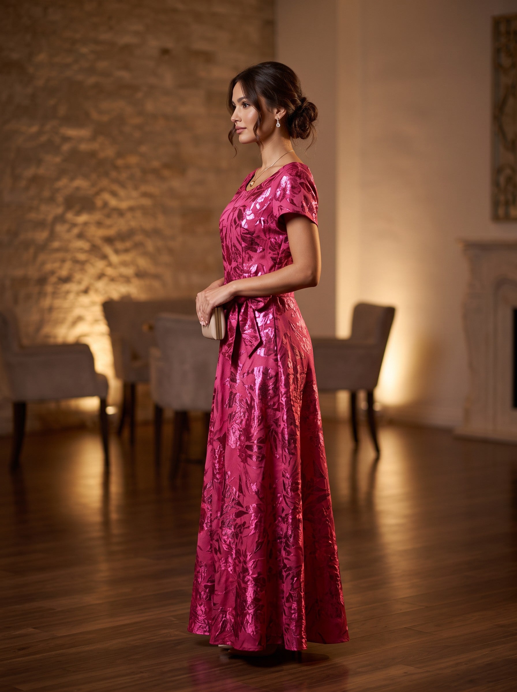 Rochie de searǎ Camelia