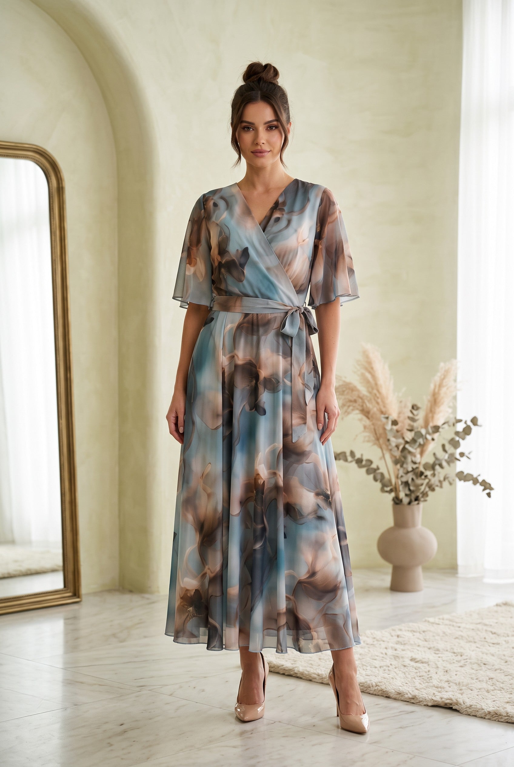 Rochie midi Aura