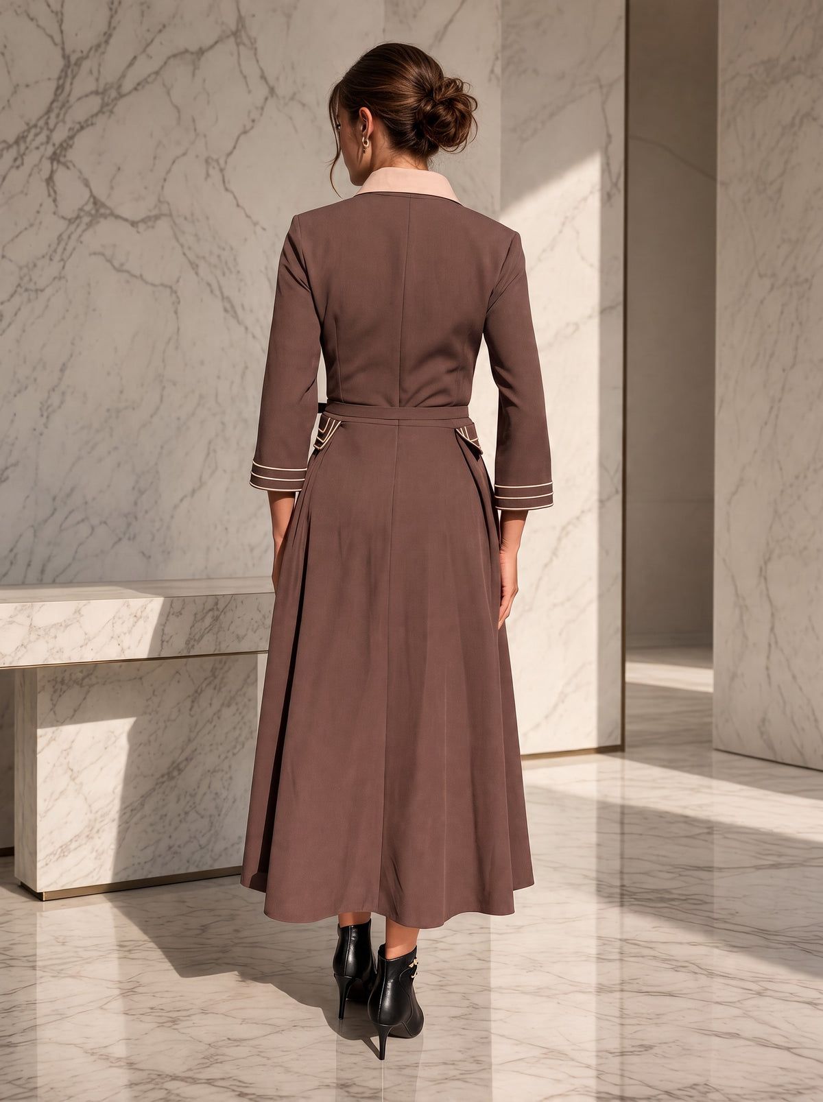Rochie midi Agathe