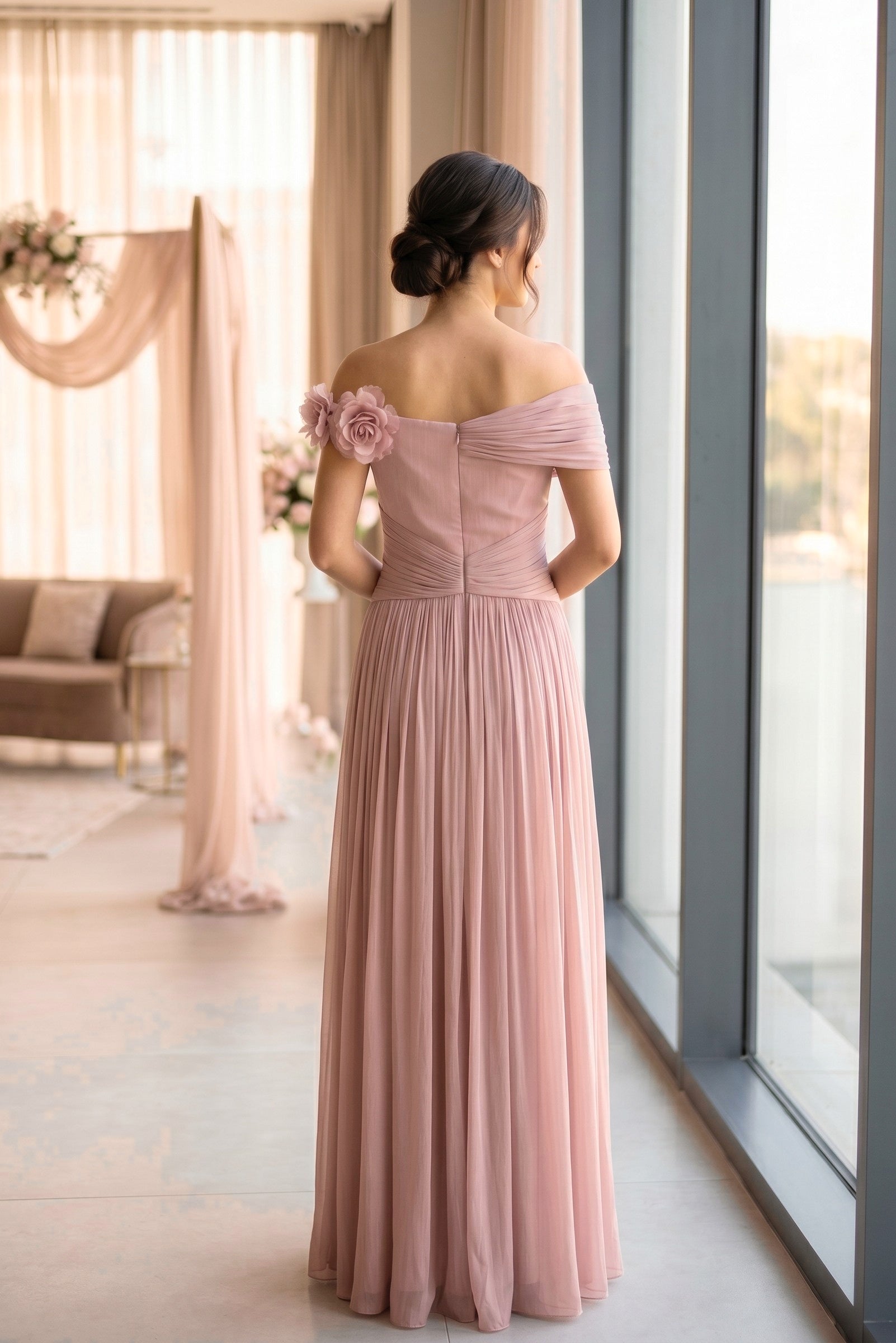 Rochia Rose Poudré