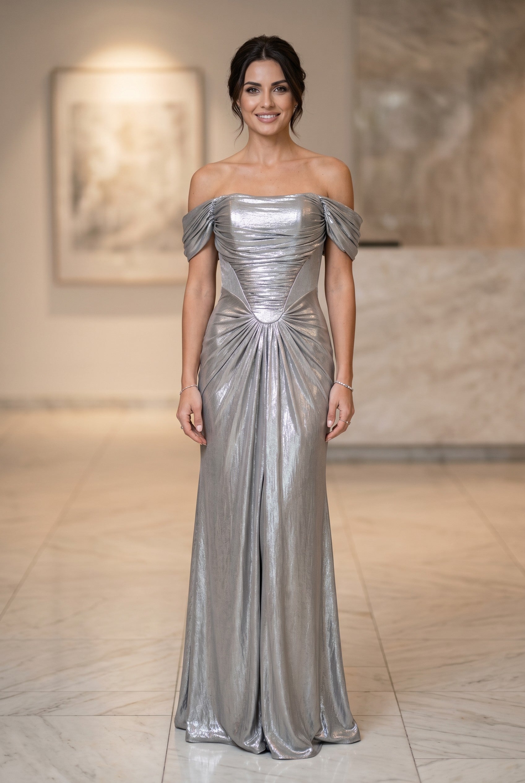 Rochia Argent Couture
