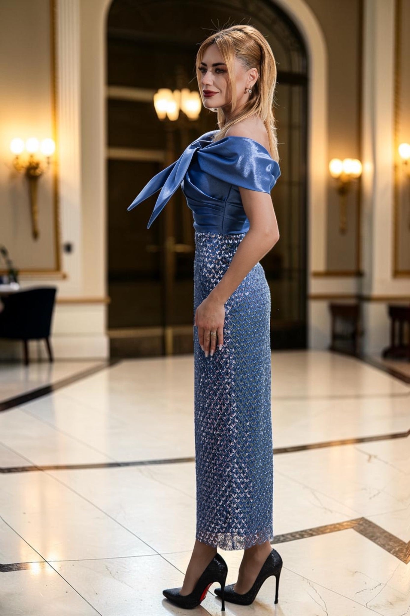 Rochie Aurelia Bow